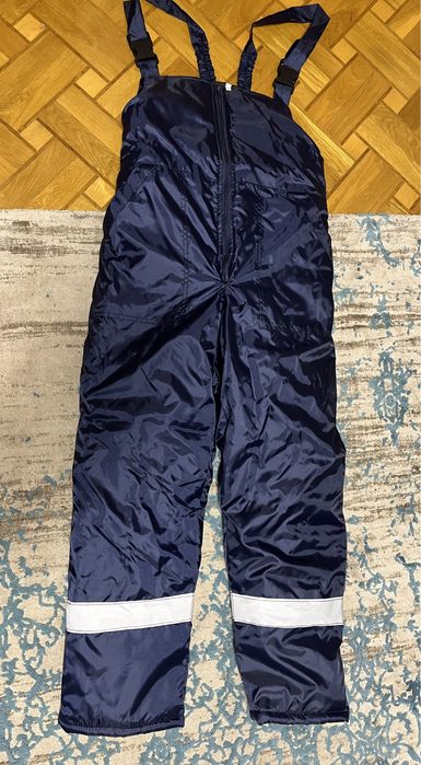 Утепленный рабочий полукомбинезон