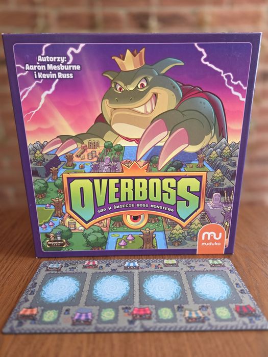 Overboss (z matą rynku) - gra planszowa