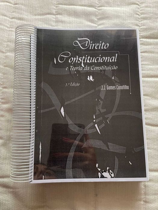 Direito Constitucional e Teoria da Constituição, J.J Gomes Canotilho