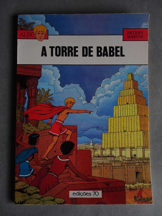 Livro Edições 70 Alix - A Torre de Babel (capa mole)
