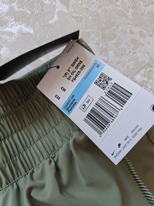 Короткі жіночі шорти Nike One Dri fit swoosh hbr