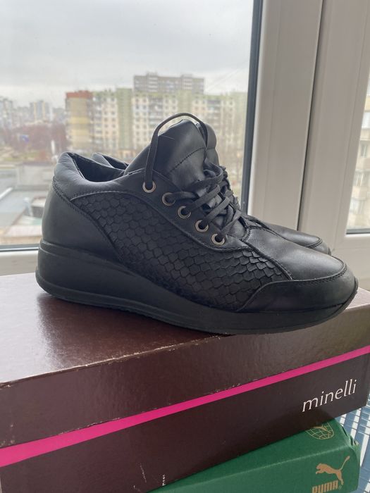 Ботінки утеплені шкіряні 36 розмір