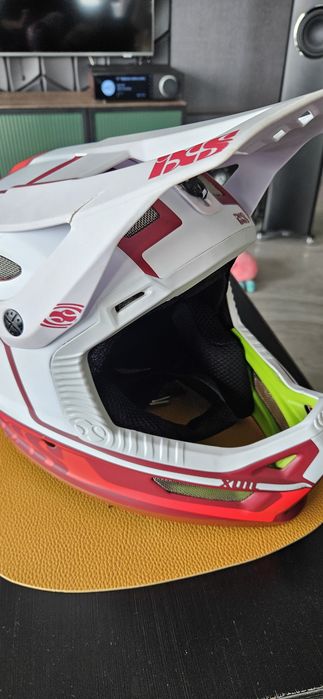 Kask fullface, rower ,downhill hulajnoga quad, IXS rozmiar L-XL