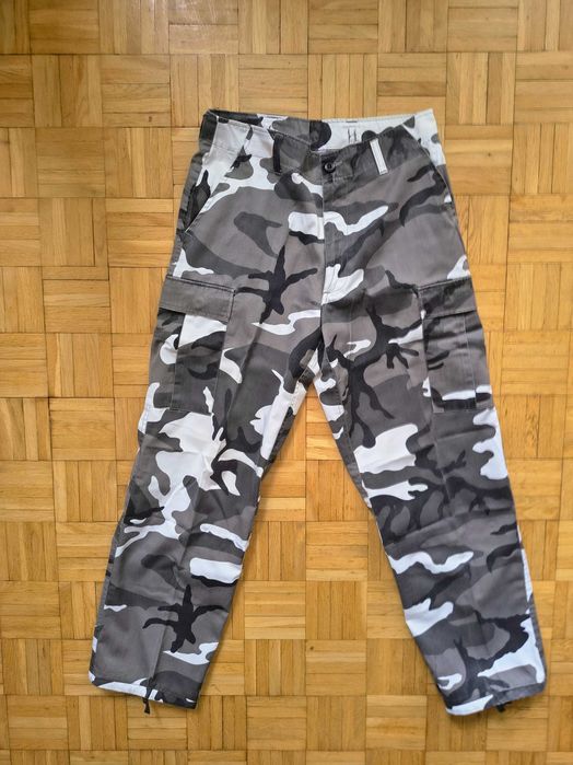 Spodnie bojówki moro miejskie Fostex Urban Camo Small-Regular S