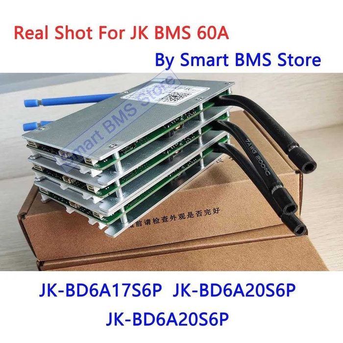 Смарт Бмс Smart BMS JIKONG JK-BD6A24S4PD 7-24S 60A пік 100а