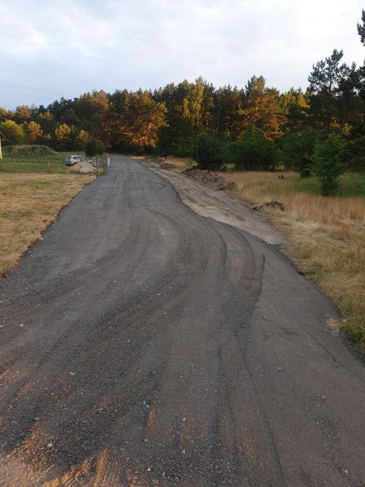 Frez asfaltowy, asfalt drobno mielony