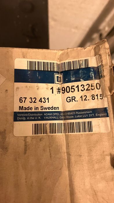 Bagażnik dachowy belki poprzeczne OPEL Vectra A/B oryginalny