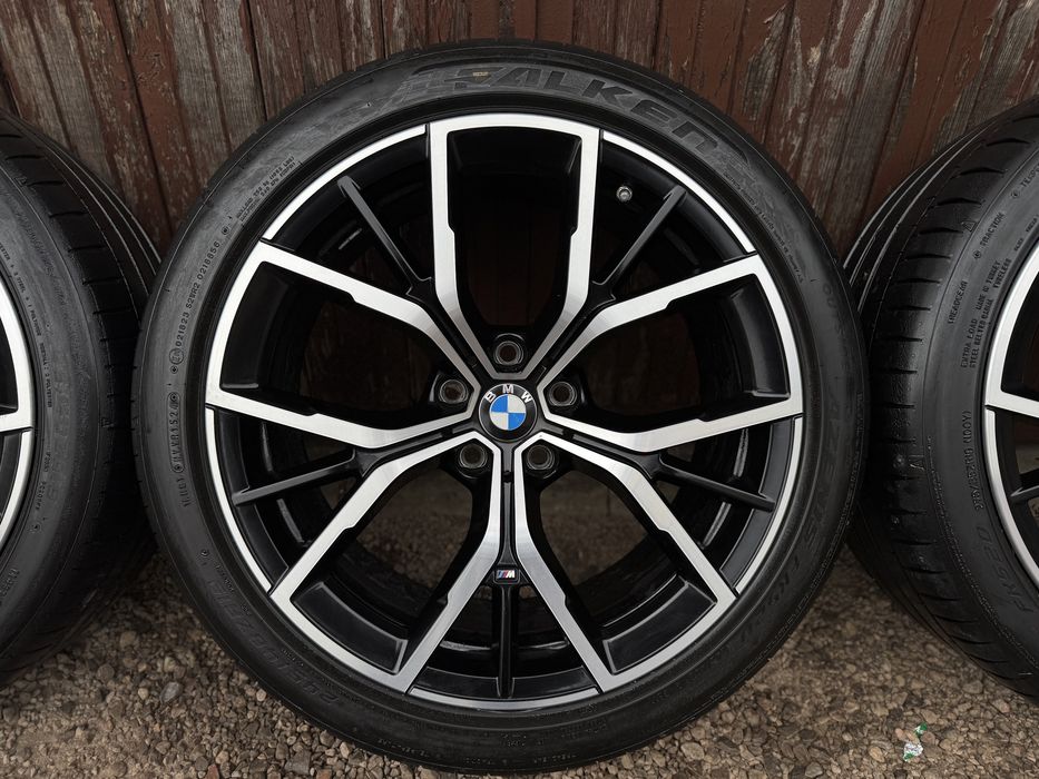 Felgi Koła 19 5x112 BMW Oryginał G30 G31 Seria 5 TPMS Opony