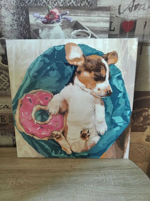 Готовая картина по номерам