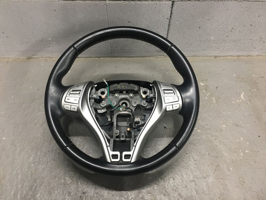Руль кожа кожаный колесо рулевое Nissan Qashqai j11 J11 Ниссан Кашкай 14/17гг Разборка