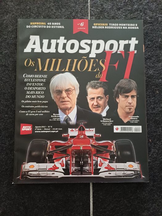 Coleção de revistas AUTOSPORT