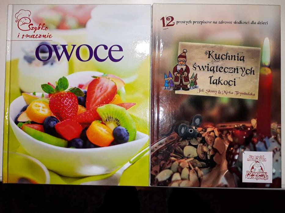zestaw dwóch (NOWYCH) książek kucharskich