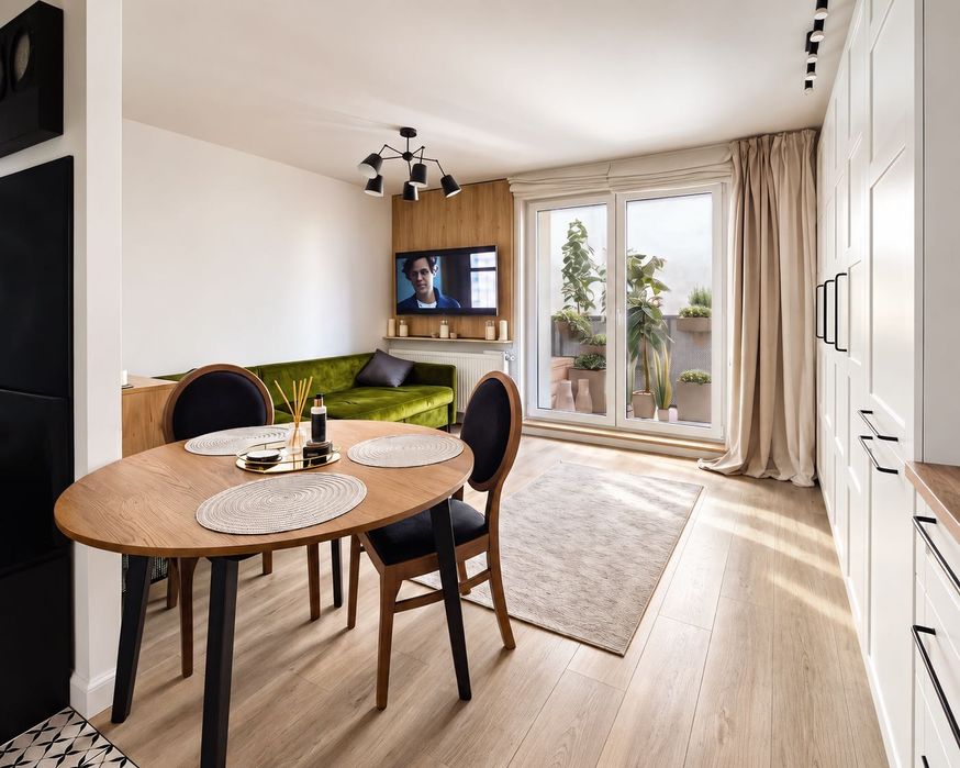 Nowa kawalerka 28m² + balkon, komórka | Warszawa Gocławek / Praga-Południe.