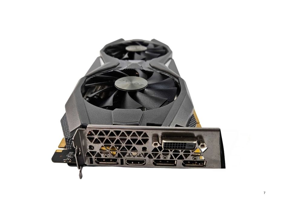 Відеокарта Zotac GTX 1070 8Gb AMP Edition.(GDDR5, 256 біт, PCI-E 3.0 x16) Б/В Магазин CompiC