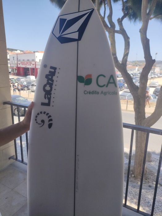 Prancha de Surf epóxi LACRAU 6'3" 25,17L + Quilhas Future Fins SHARP EYE LARGE THRUSTER