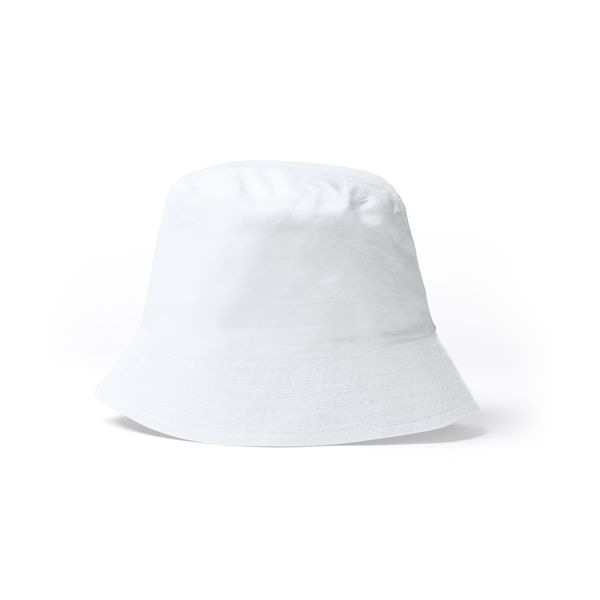 Kapelusz typu bucket wykonany w 100% z bawełny.