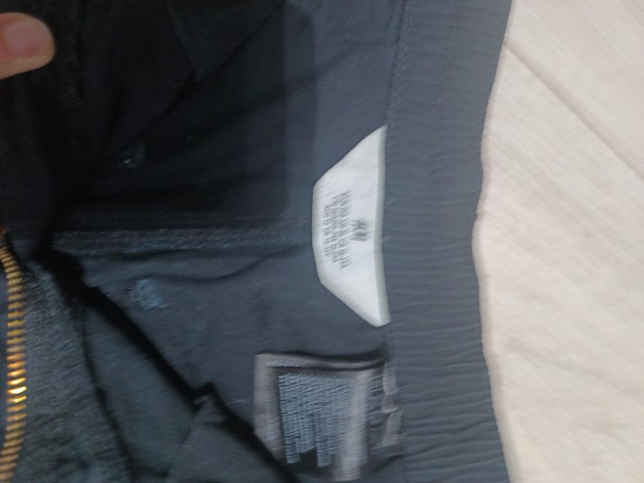 Spodnie dziewczęce cargo czarne 158