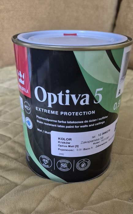 Farba lateksowa TVT V381 Tikkurila 0,9l