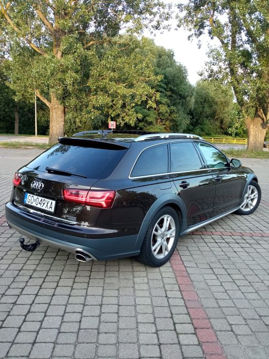 Audi A6 Allroad Quattro 2016 3.0 TDI V6 320KM bezwypadkowy  pełna opcja automat panorama salon polska