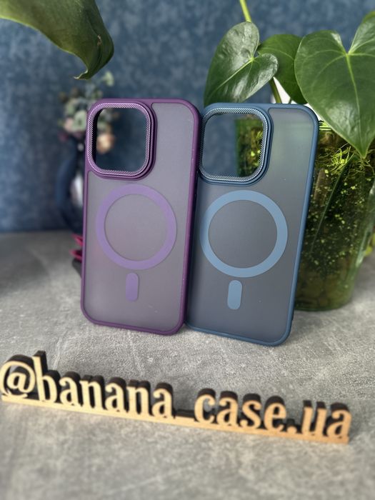 Чохол з Magsafe для iPhone 15 Pro Max / МагСейф прозрачный чехол айфон