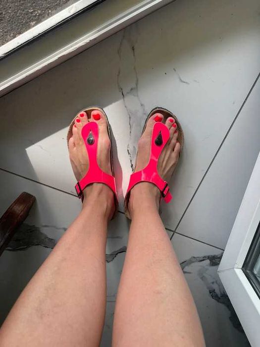 Klapki, japonki, damskie Bayton rozmiar 40