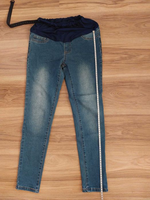 Spodnie ciążowe jeans skiny