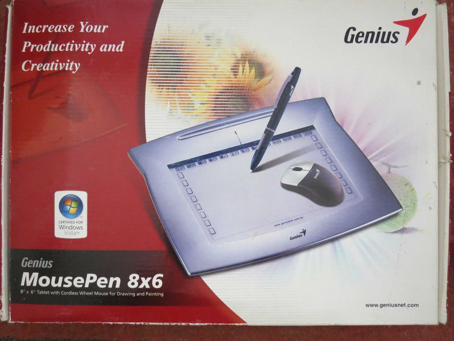 Графический планшет Genius MousePen 8x6