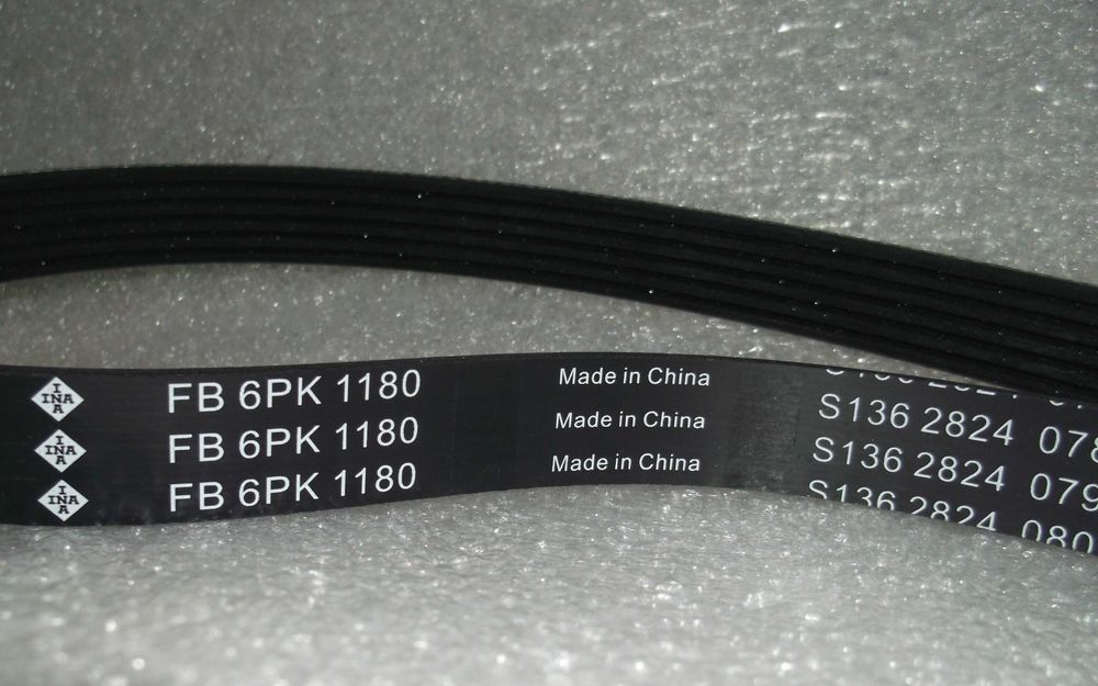 Ремень 6PK1180 Astra Corsa Meriva Touareg V60 V90 XC40 XC60 XC70 XC90