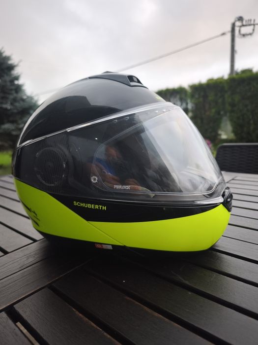 Capacete Schuberth C4 Pro (tam L) + intercom. SC1 Advance