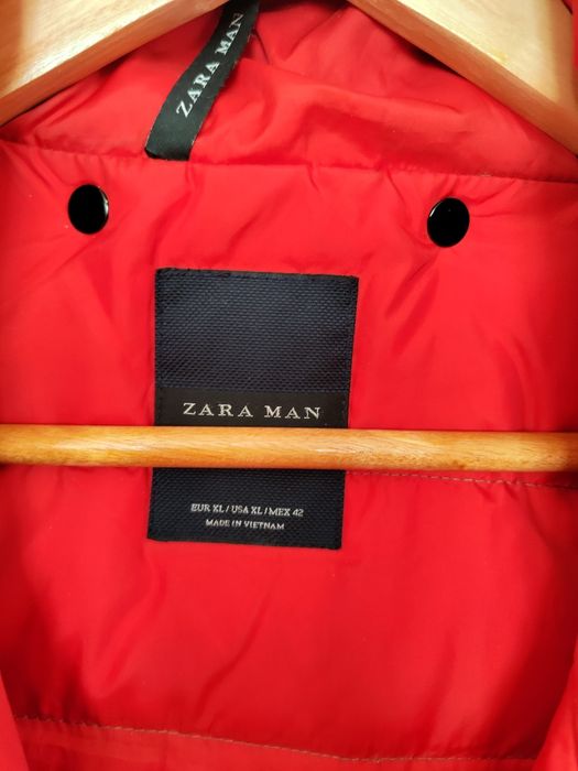 Пухова парка Zara Man