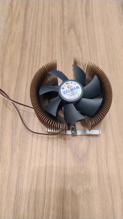 Chłodzenie Zalman pod 478 (Pentium 4) 100% miedziane  retro
