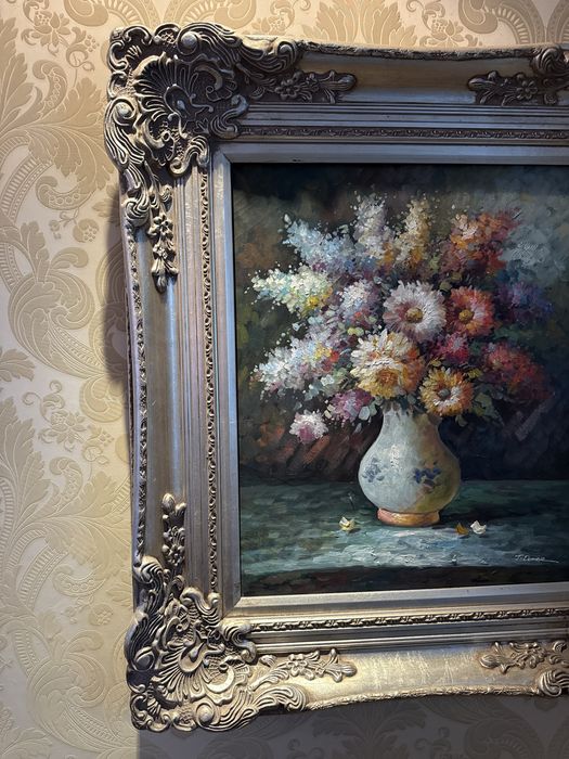 Obraz w drewnianej ramie