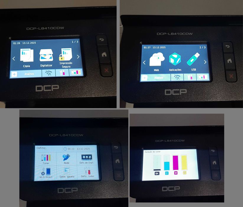 impressora Brother DCP-L8410CDW + 7 Toners