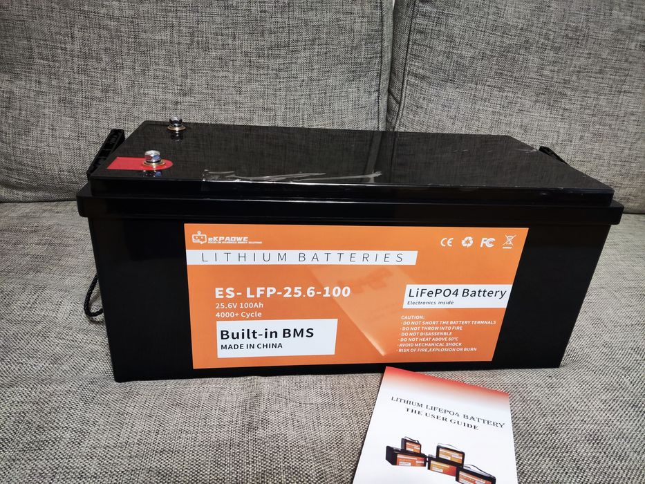 Акумулятор LiFePo4 24 вольта