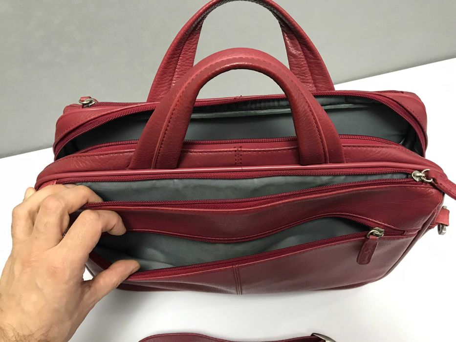 Сумка шкіряна GF Gino Ferrari оригінал для документів і ноутбука