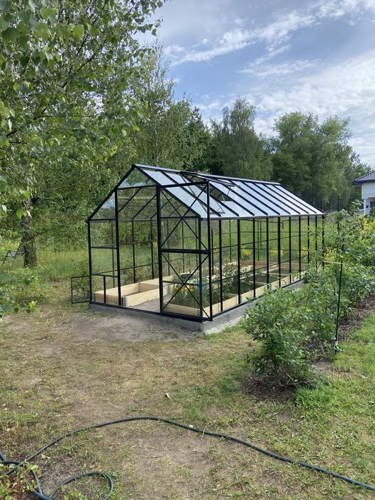 Szklarnia szklana spawana 10m2
