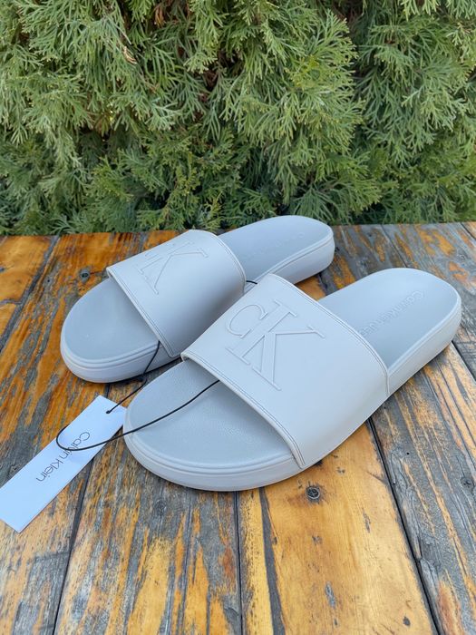 Шлепанцы calvin klein (ck slide sandal) с америки 11US-29cm,8US-26cm,7US-25cm