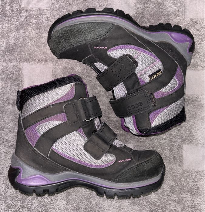 Ecco 28 zimowe buty goretex na rzepy jak nowe