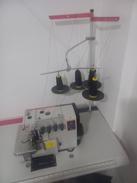 Maquina industrial nova de corte e cozer bruce