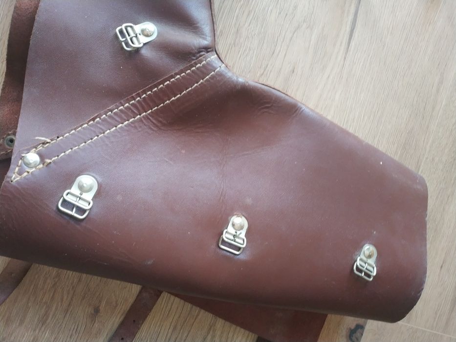 Ochraniacze skórzane na buty spawalnicze