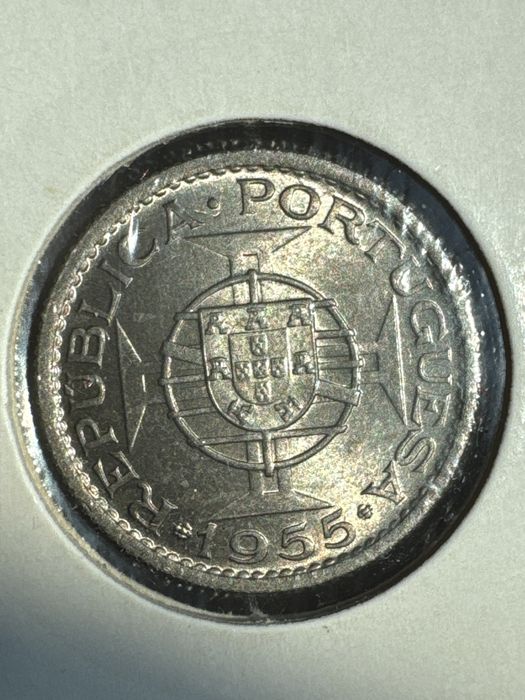 Moeda 2$50 Moçambique 1955
