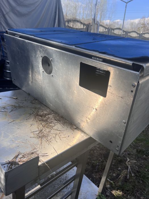 Skrzynka aluminiowa do łódki