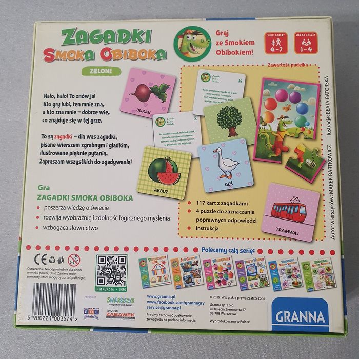 Zagadki Smoka Obiboka gra
