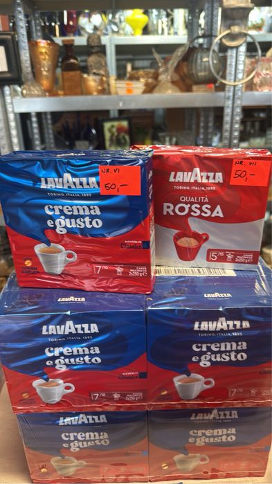 Kawa Lawazza Rossa i Crema e gusto, 2x250gr, Włoska
