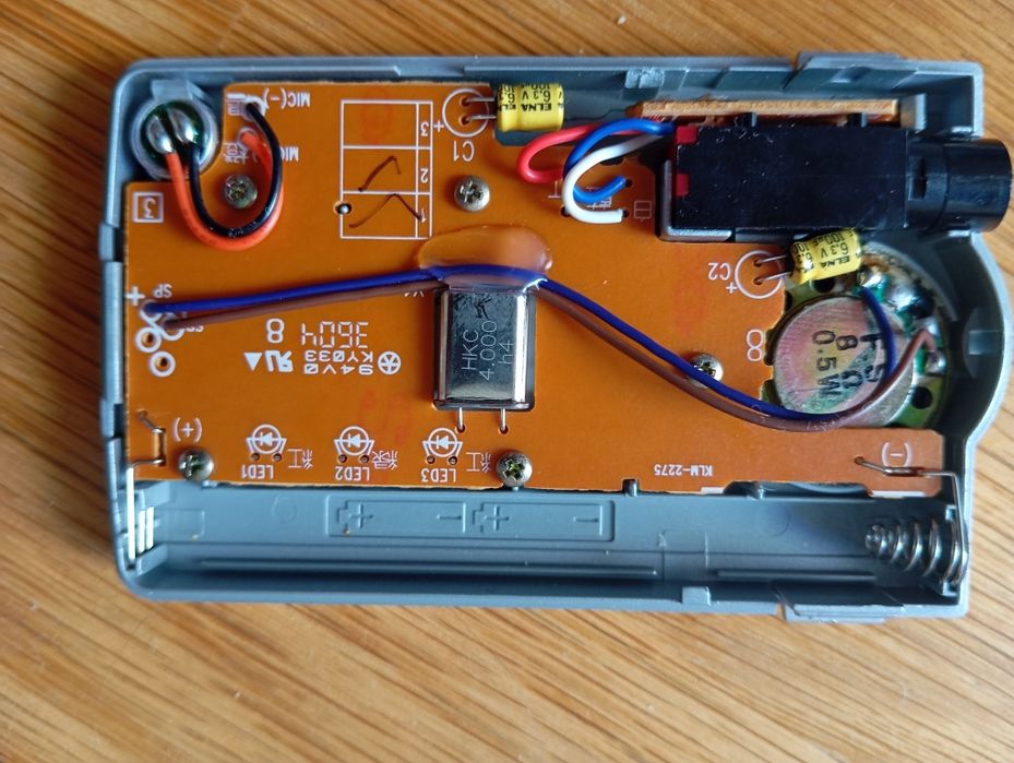 Afinador de guitarra Korg