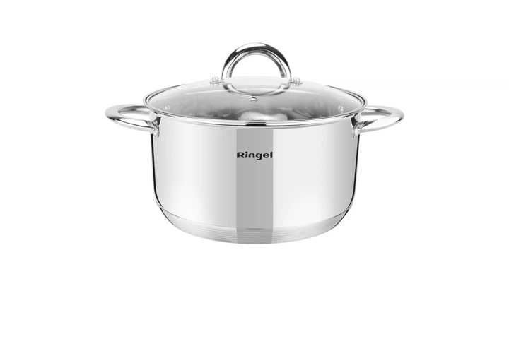 Набір посуду( новий) HAGEN RINGEL 12 предметів із неіржавкої сталі RG-6005