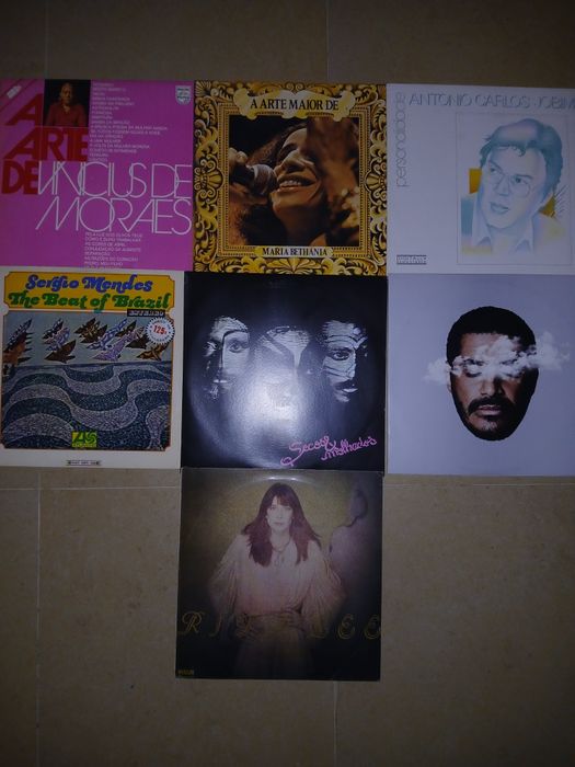 7 LPs de Música Brasileira  - MPB