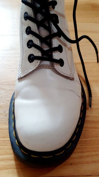 Dr Martens, glany, białe, 39