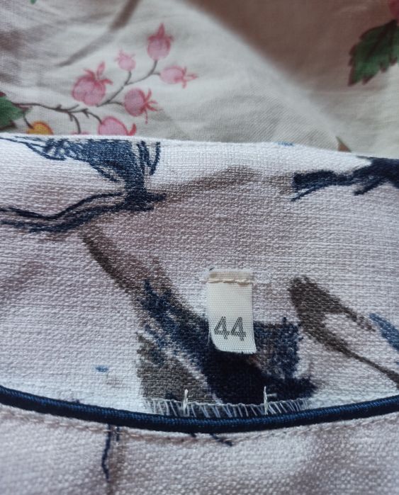 Garsonka damska komplet bluzka plus spódnica 44