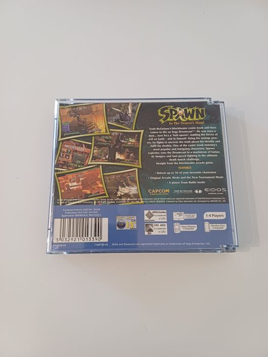 Spawn in the Demon's Hand Sega Dreamcast pudełkowa oryginalna